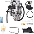 thumbnail image 1 of New Carburetor & Intake Manifold Boot for Yamaha Moto 4 Big Bear 350 YFM350, 1 of 10