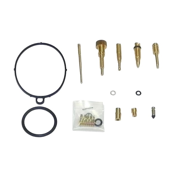 Carburetor Rebuild Kit Compatible with 2006-2009 Kawasaki KLX 110 111cc Air Cooled 4-Stroke SOHC Single Cylinder 2-Valve Jets Gaskets O-Rings New PB18 Complete