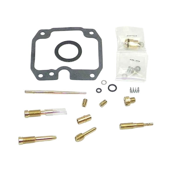 Carburetor Rebuild Kit Compatible with 2000-2005 Yamaha TT-R 125 124cc Air Cooled 4-Stroke SOHC Single Cylinder 2-Valve Jets Gaskets O-Rings New VM20 Complete