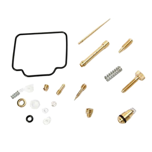 Carburetor Rebuild Kit Compatible with 1992-2004 Yamaha TT-R 225 XT 225 223cc Air Cooled 4-Stroke SOHC 2-Valve Mikuni BST34 Carb Repair Complete Needle Screw