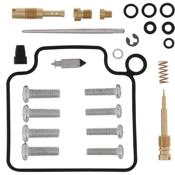 Carburetor Rebuild Kit Compatible with Honda Foreman 450 TRX450FE TRX450FM 2002-2004 TRX450ES TRX450S 1998-2001 433cc Keihin CV Replaces 16100-HN0-A02 75mm 4x4 ATV NUMBERS 16100-HN0-A00