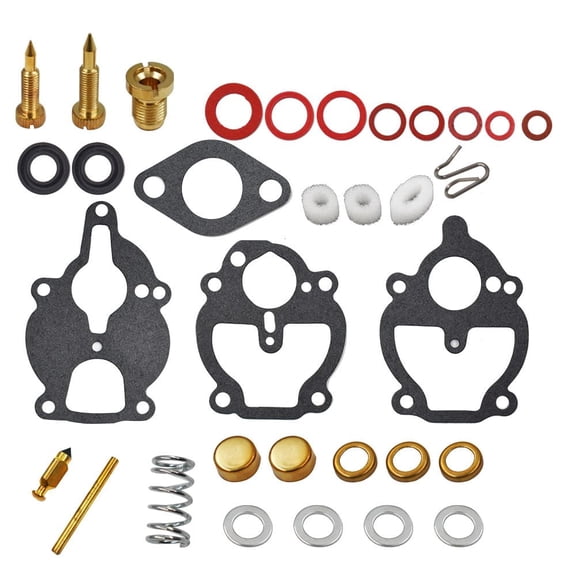 New Carburetor Repair Carb Rebuild Kit Fit for 61 161 67 68 IH Farmall Wisconsin Allis Replace K2112 K2111 K2106