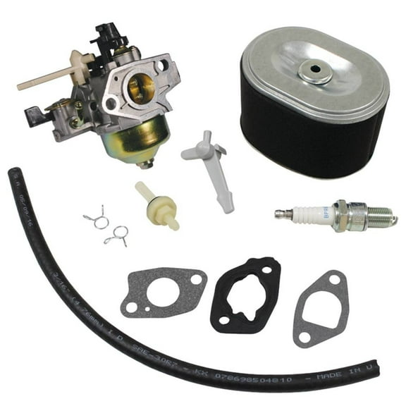 Carburetor Service Kit Compatible With Honda GX160 GX120 5.5HP Engine 16100-ZH8-W61 16100-ZH8-W51 Complete Carb Kit Air Filter Spark Plug Gaskets 163cc OHV For Snapper Troy Bilt Ryan