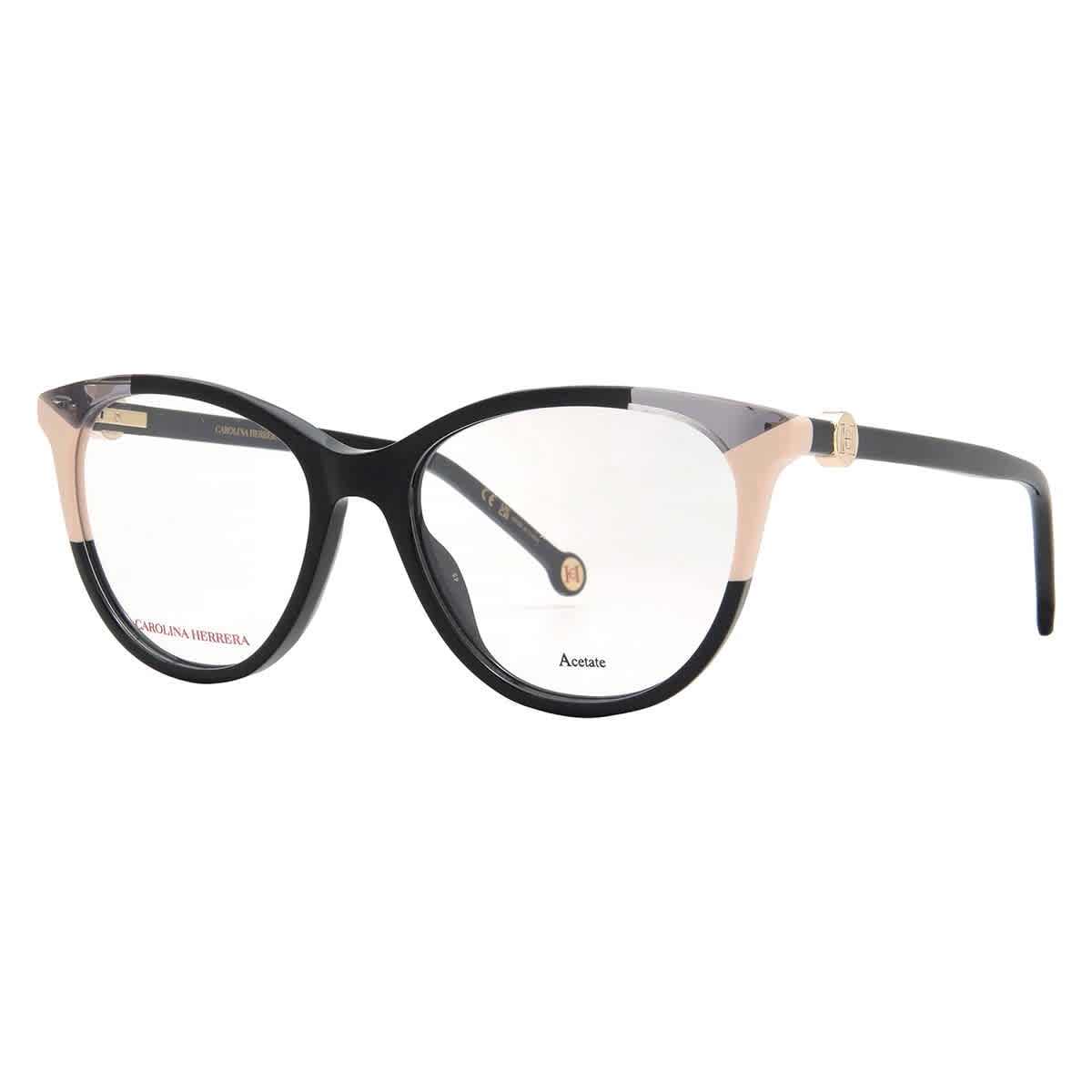 CAROLINA HERRERA CH-0071-0FWM-54 Eyeglasses Eye Glasses 0FWM NUDE Authentic New Amazon.com: Carolina Herrera CH 0021 0LHF Women main image 3