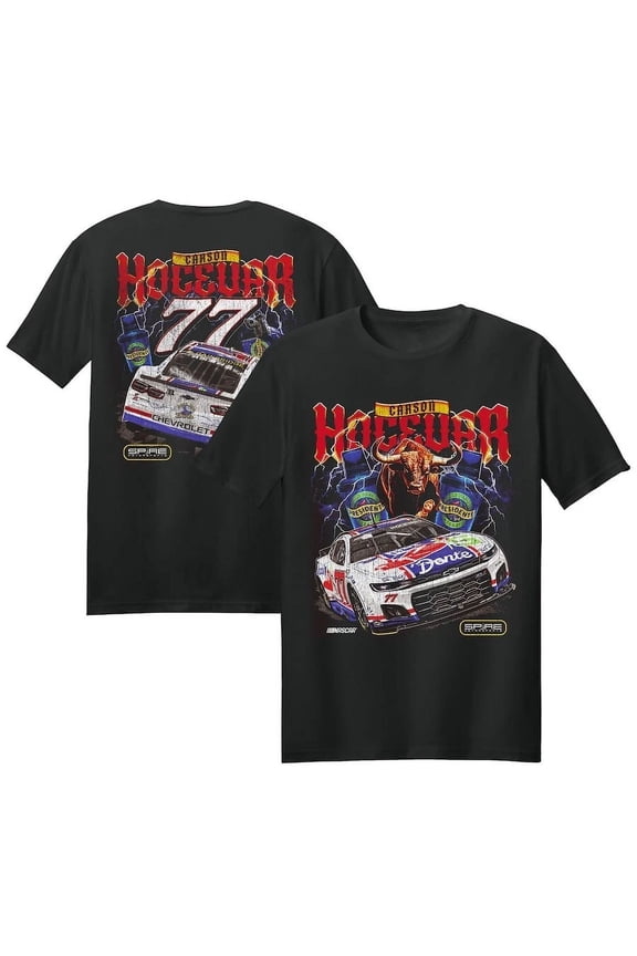 New Carson Hocevar Chili's Car T-Shirt Black, E2 Apparel Racing Fan Tee Gift For Fans, Unisex Crew Neck T shirt