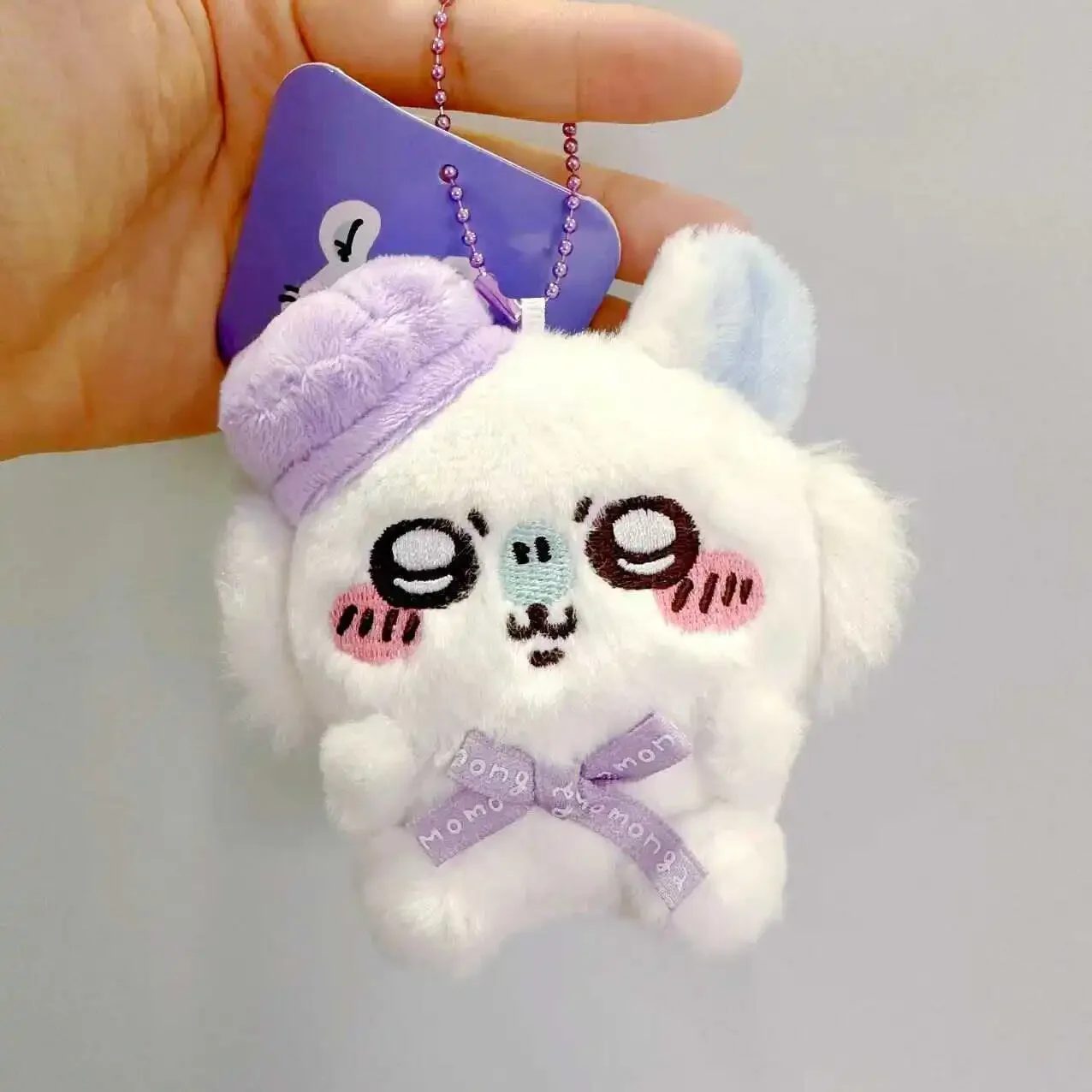 New Cartoon Chiikawa Beret Cute Usagi Plush Doll Girl Bag