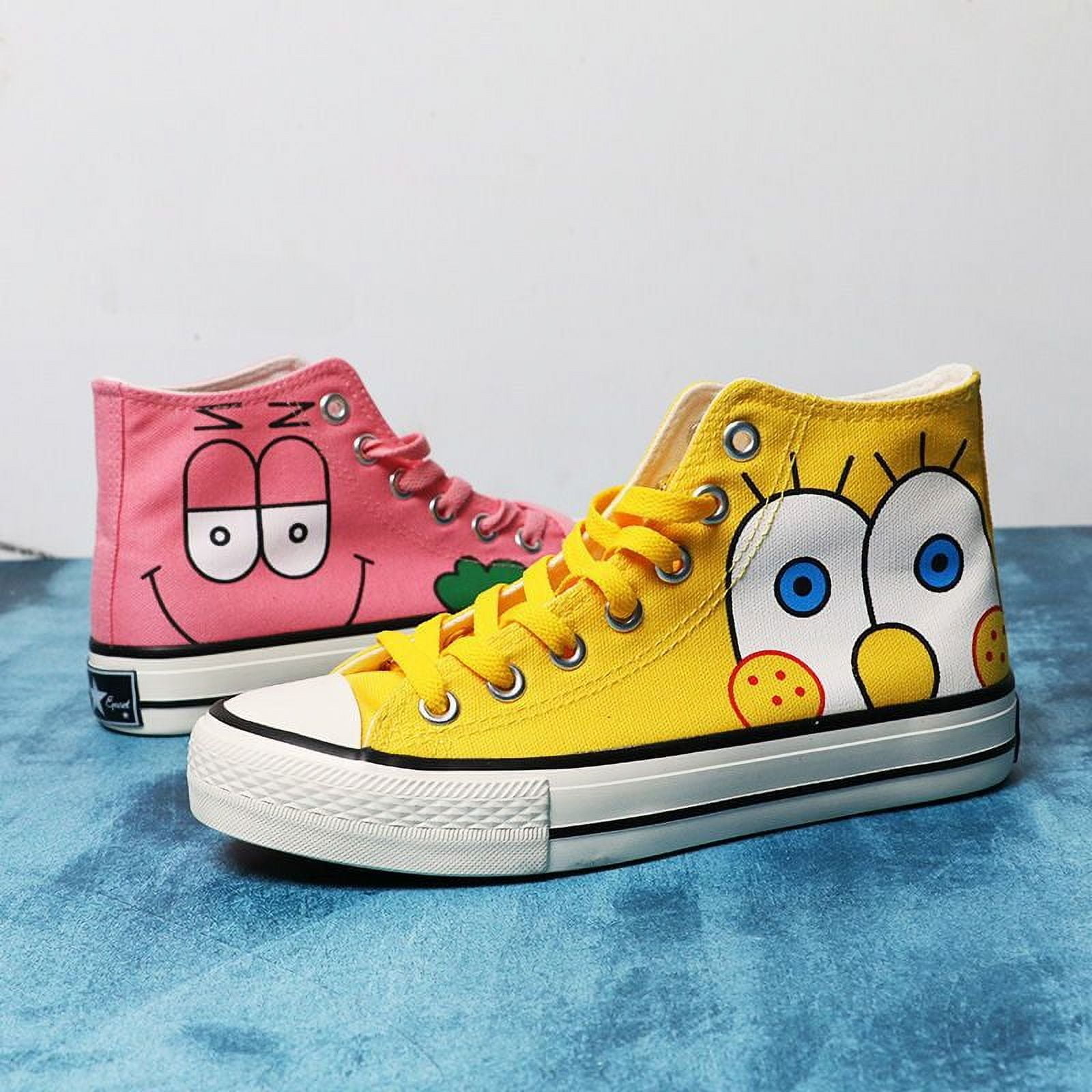 spongebob toe shoes