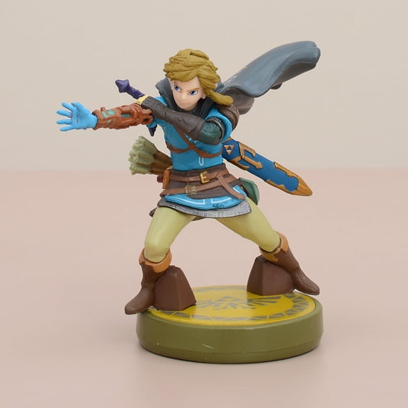 New Cartoon Zelda: Skyward Sword Link Tears of the Kingdom Standing Model Figurine Gift