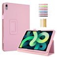 thumbnail image 1 of New Case for iPad 10th Gen 10.9" PU Leather Case, for 10th Generation (2022) - Premium Luxury Ultra Slim Lightweight Cover/Smart Folio with Dual Stand and Auto Sleep/Wake, Pink, 1 of 5