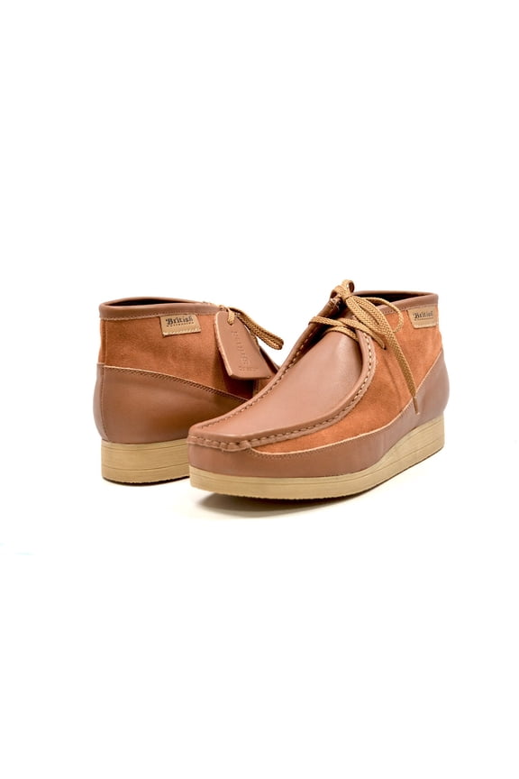 New Castle Leather & Suede Mens Casual Shoe - British Collection