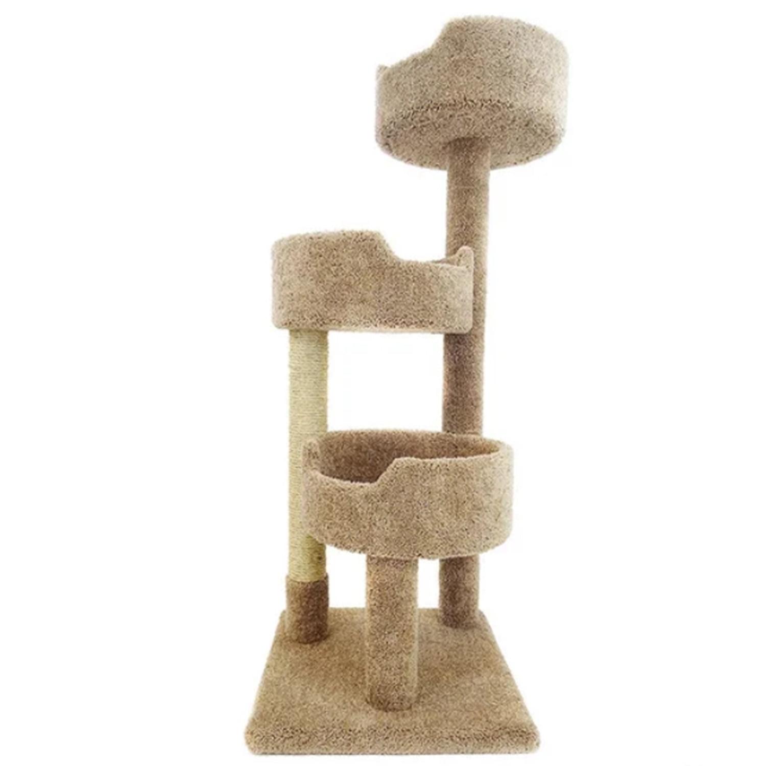 New Cat Condos Deluxe Kitty Pad-Color:Brown