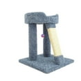 thumbnail image 1 of New Cat Condos Premier Elevated Cat Bed-Color:Blue, 1 of 7
