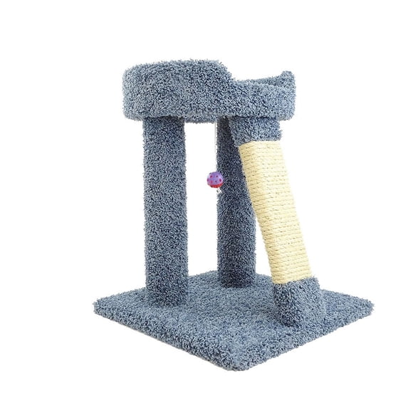 New Cat Condos Premier Elevated Cat Bed-Color:Blue