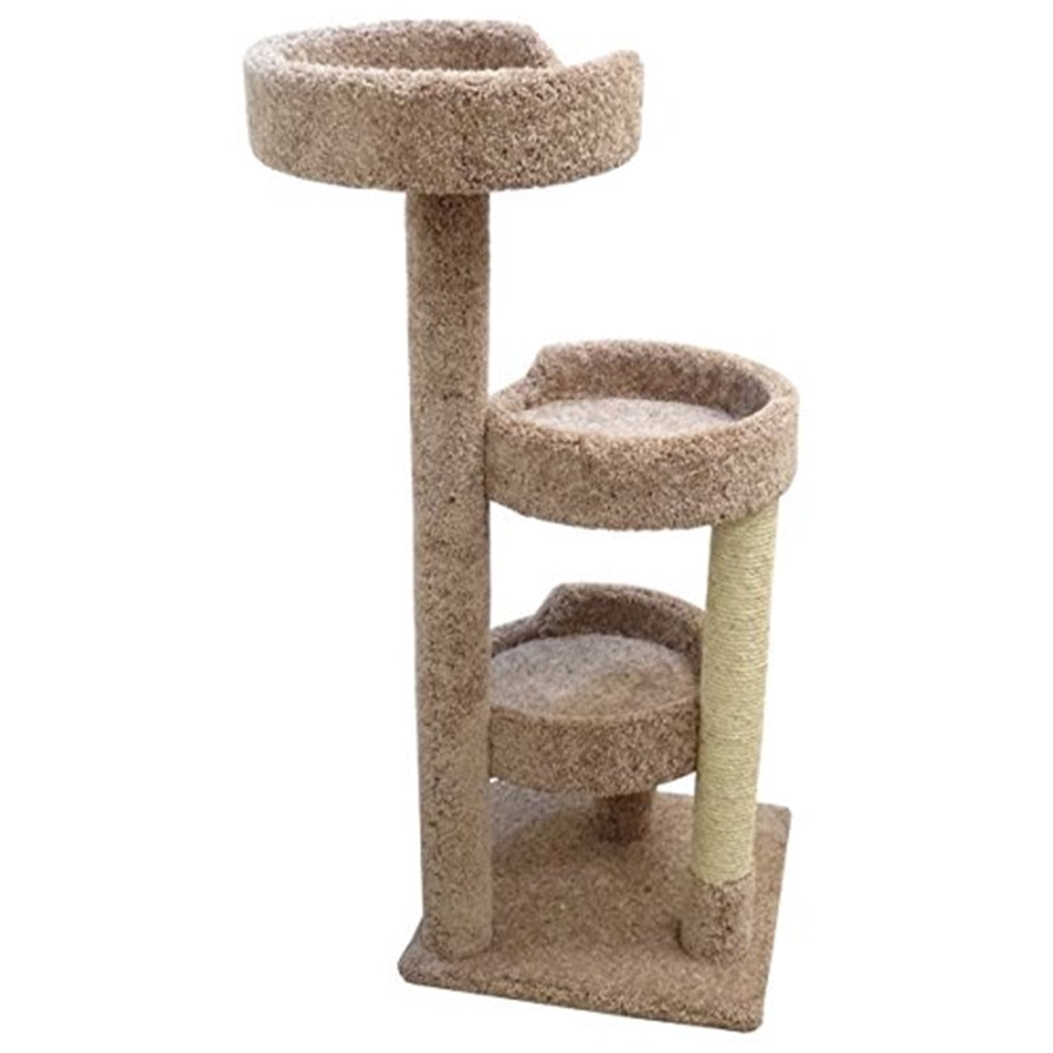 New Cat Condos Premier Kitty Pad Cat Tree, Brown - 110091 - Walmart.com