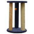 thumbnail image 1 of New Cat Condos Premier Round Multi Scratcher-Color:Blue, 1 of 7