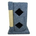 thumbnail image 1 of New Cat Condos Premier Solid Wood Cat Cavern-Color:Blue, 1 of 7