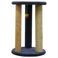 thumbnail image 1 of New Cat Condos Premier Round Multi Scratcher-Color:Blue, 1 of 7