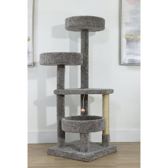 New Cat Condos Solid Wood Sturdy  Tower with Beds