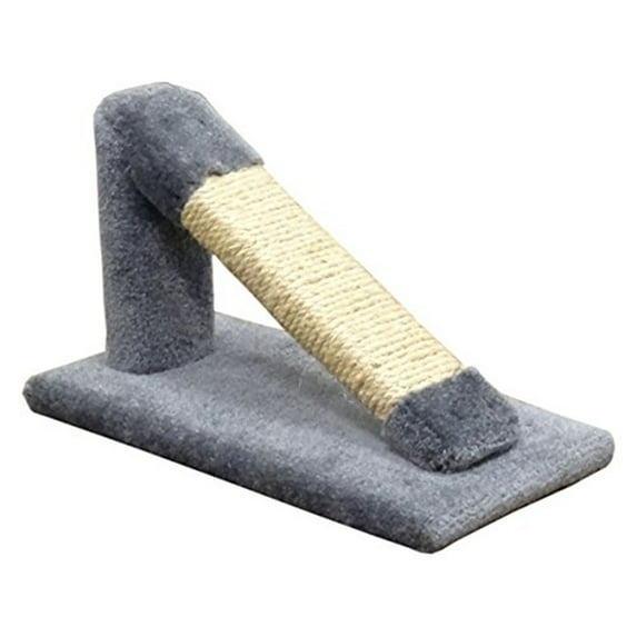 New Cat Condos Premier Tilted Scratching Post-Color:Gray