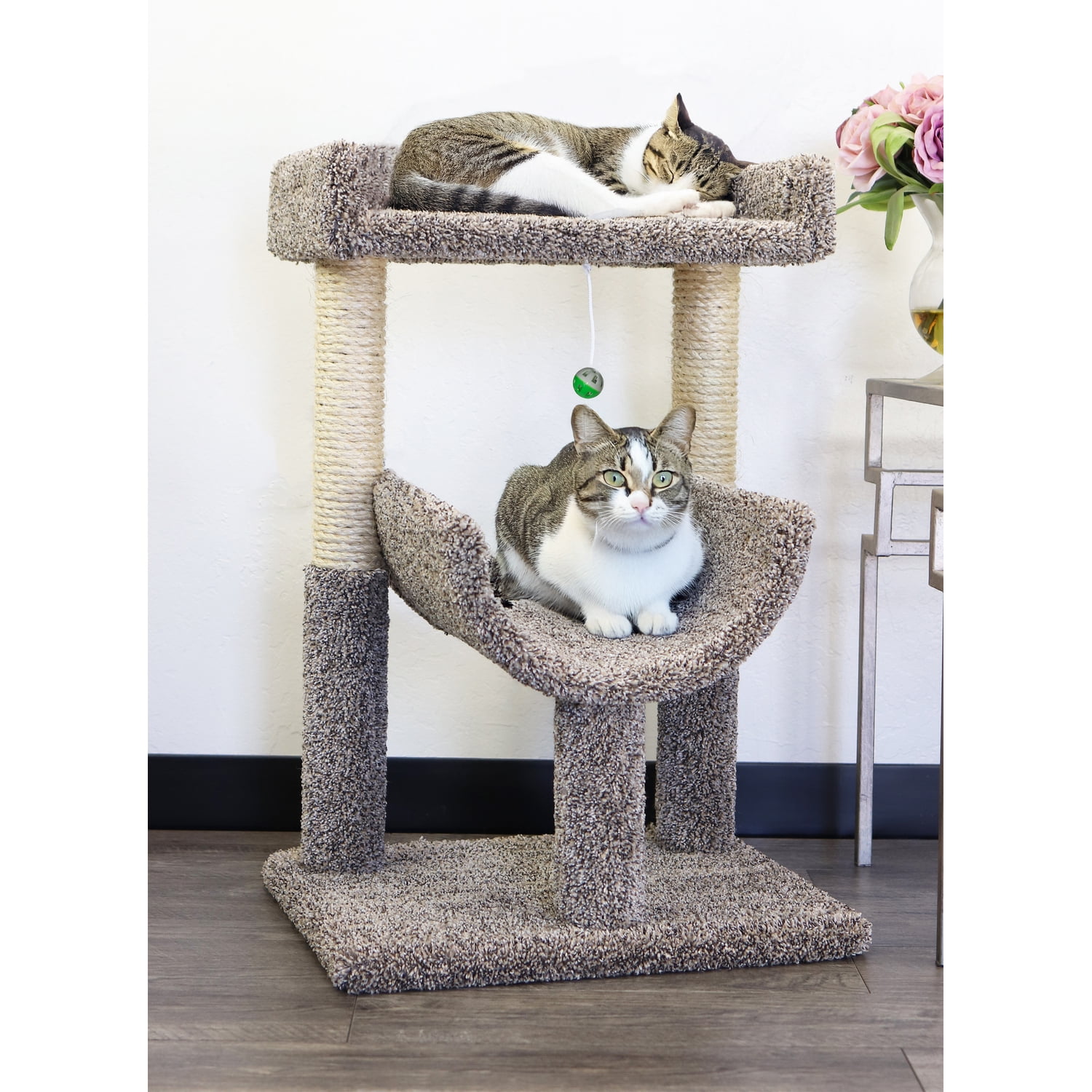 New Cat Condos Window Perch-Color:Speckled