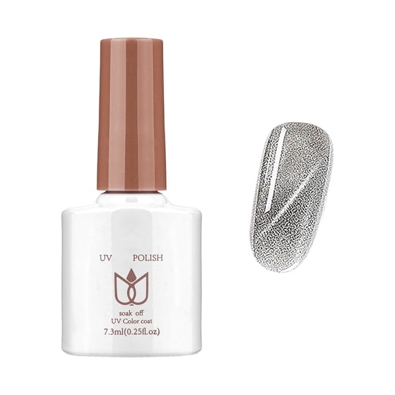 New Cat Eye Gel, Long-Lasting, 7.3Ml #67 Sheer Cat Eye - Ice Cat Eye Gel Nail Polish, Long Lasting High Shine, 7.3Ml for Salon & Diy Manicure, Nail Polish Easter Mother'S Day Nail Makeup Organizers