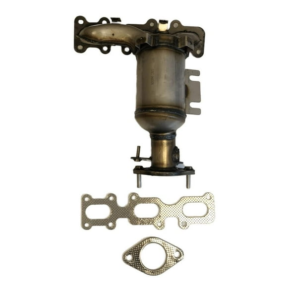 OEM Grade Front Direct Fit Catalytic Converter Compatible with 2011-2014 Lincoln Ford Taurus Explorer 2.0L 4-Cyl DOHC 16V GDI Ford CV6Z-5E212-K Ford CV6Z-5E212-J