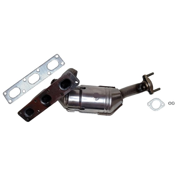 New Catalytic Converter Compatible With Bmw 328I 528I 1999 By Part Number 526011 642135 40825 16567 50176 17101