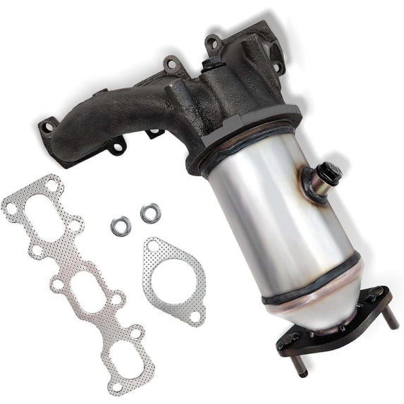 Front Direct-Fit Cat Converter Compatible with 2011-2012 Lincoln Ford Taurus Explorer 1.0L 3-Cyl DOHC Turbo Replaces Ford CV6Z-5E212-K Ford CV6Z-5E212-J S/SE/SEL