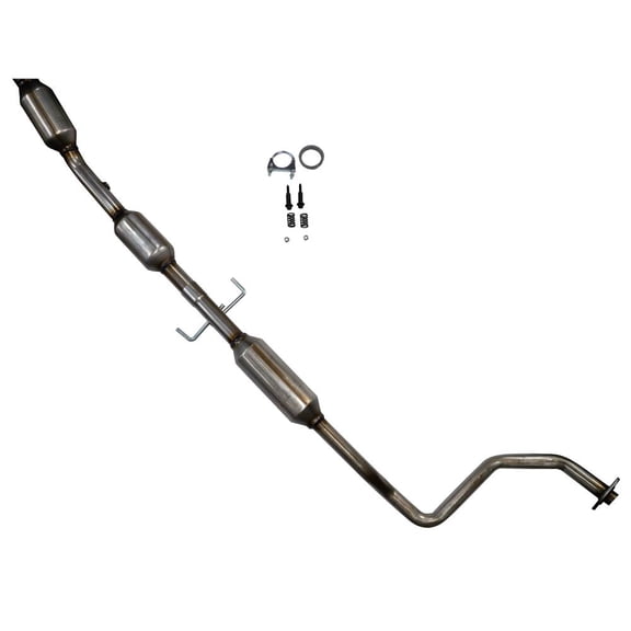 Center Catalytic Converter Compatible with 2004-2009 Toyota Prius 1.5L 4-Cyl DOHC Atkinson Cycle Hybrid Federal EPA Direct Fit Toyota 17410-21261 Base