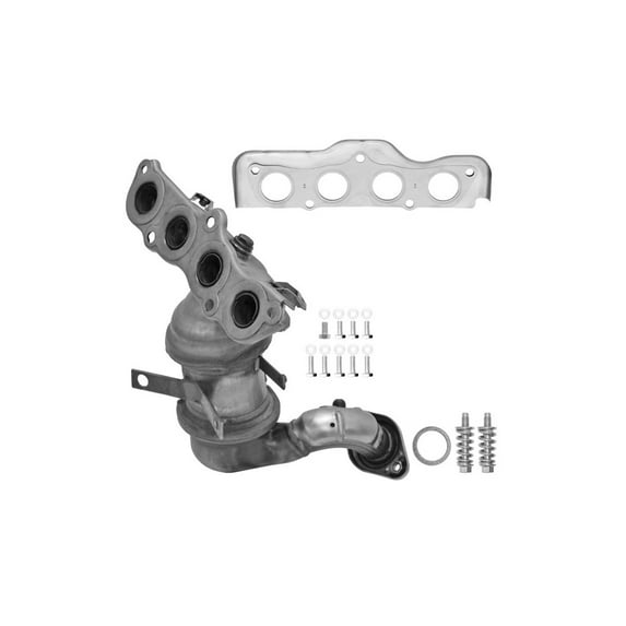 New Catalytic Converter with Integrated Exhaust Manifold for 2 Fits select: 2012-2014 MAZDA MAZDA2