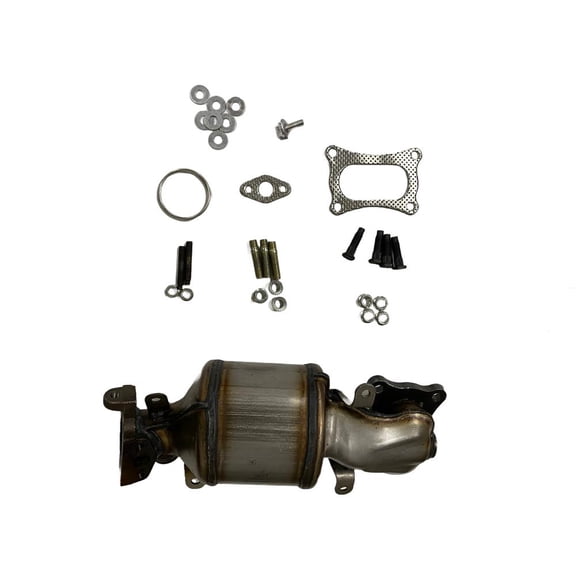 Front Direct-Fit Cat Converter Compatible with 2005-2019 Acura Honda Mdx Tlx 3.5L V6 SOHC 24V VTEC Replaces Honda 18190-RCA-L00 Honda 18160-RCA-A00 Base/Touring/EX