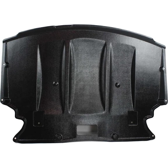 OEM Grade Center Engine Splash Shield Under Cover Compatible with 2004-2007 BMW 525i 530i 545i 550i E60 2.5L 3.0L 4.4L 4.8L Plastic Guard OEM 51717033761