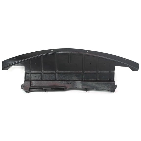 Under Engine Cover Splash Guard Compatible with 2007-2009 Saturn Aura Center Plastic Guard 25784696 3.6L V6 Undercarriage Protection Road Debris Shield Bolt-On Fit Direct Fit OE Spec