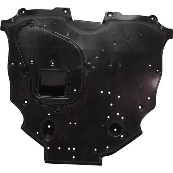 Under Engine Cover Splash Guard Compatible with 2018-2024 Toyota Avalon Camry Center Plastic Guard 5142006010 Undercarriage Protection Road Debris Shield Bolt-On Fit Direct Fit