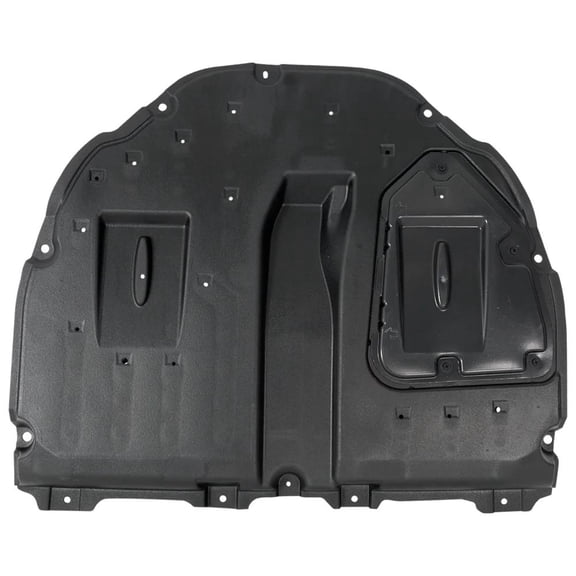 Under Engine Cover Splash Guard Compatible with 2022-2024 Toyota Corolla Center Plastic Guard 514100A210 Undercarriage Protection Road Debris Shield Bolt-On Fit Direct Fit Engine Guard