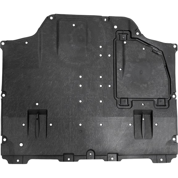 Under Engine Cover Splash Guard Compatible with 2018-2022 Toyota Prius Center Plastic Guard 5141047071 Undercarriage Protection Road Debris Shield Bolt-On Fit Direct Fit Engine Guard