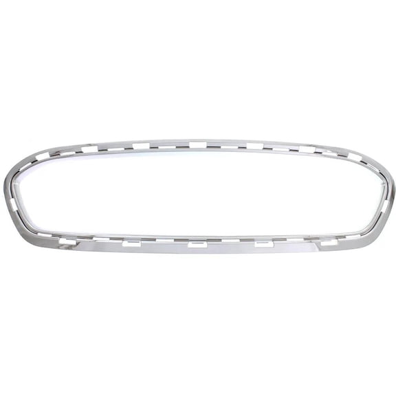 New Center Grille Trim Compatible With Ford Fiesta SEL Fiesta SE Fiesta S Fiesta SES Fiesta Titanium 2011-2013 By FO1037102 AE8Z8200BA