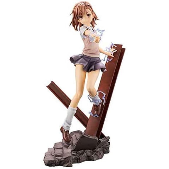 New Certain Magical: Misaka Mikoto Character Animated Statue Cartoon Ornaments Anime Desktop Decoration Collection Souvenir