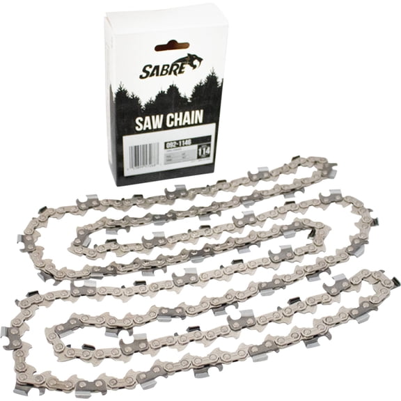 Chainsaw Chain 36 Inch 3/8 Pitch .063 Gauge 114 Drive Links Compatible With Carlton A3LM-0114G Oregon 75EXL114G 75LGX114G Full Chisel Pre-Cut Loop Professional 36 In Bar Stens 092-1146