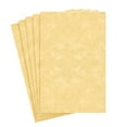 thumbnail image 1 of New Champagne Stationery Parchment Paper - Great for Writing, Certificates, Menus and Wedding Invitations | 24lb Bond, 60lb Text (90GSM) | 11 x 17" | 50 Sheets per Pack, 1 of 6