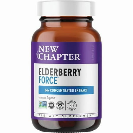 Elderberry Force by New Chapter - 30 Capsules
