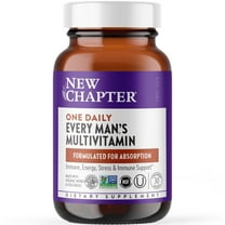 New Chapter Every Man's One Daily, Men's Multivitamin for Immune, Stress, Heart & Energy Support, 30 tablets