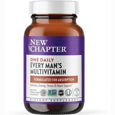 Every Man's One Daily Whole Food By New Chapter - 72 Tablets