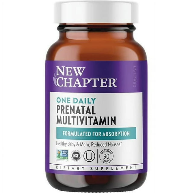 New Chapter One Daily Prenatal Multi - 90 tablets