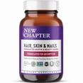 thumbnail image 1 of New Chapter Perfect Hair Skin and Nails Multivitamin Vegetarian Capsules, 60 Ct, 1 of 3