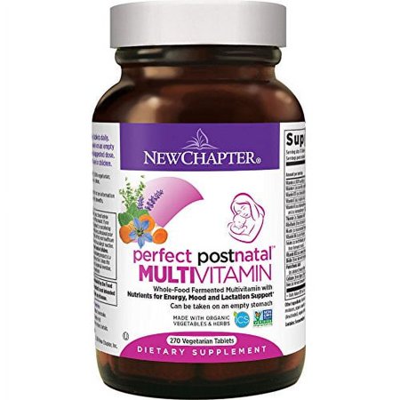 New Chapter Perfect Postnatal Multivitamin Tablets, 270 Ct