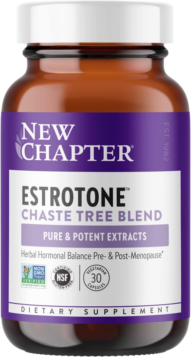 New Chapter PeriMenopause Supplement Estrotone Herbal Hormone