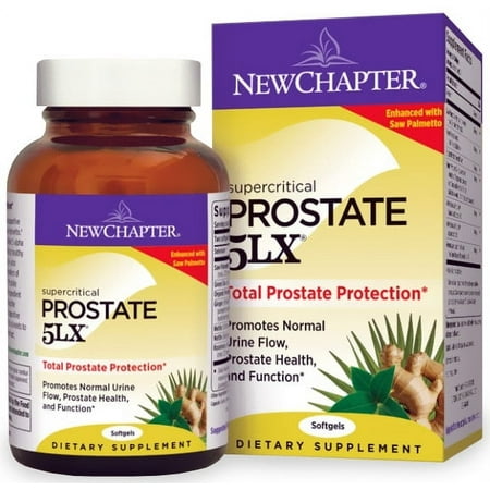 New Chapter Prostate 5LX, Prostate + Selenium - 120 ct Vegetarian Capsule