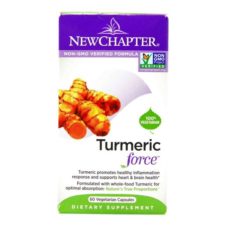 New Chapter Turmeric Force - 60 Vegetarian Capsules