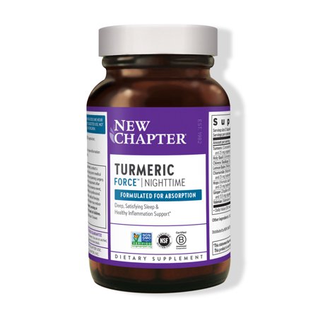 New Chapter Turmeric Force Nighttime - 60 Capsules